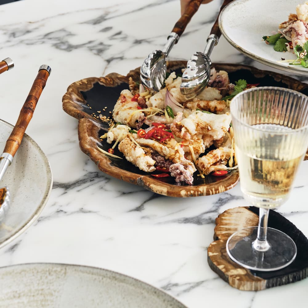 Fluted Wine Glass - Set of Four - Lifestyle - Image 3