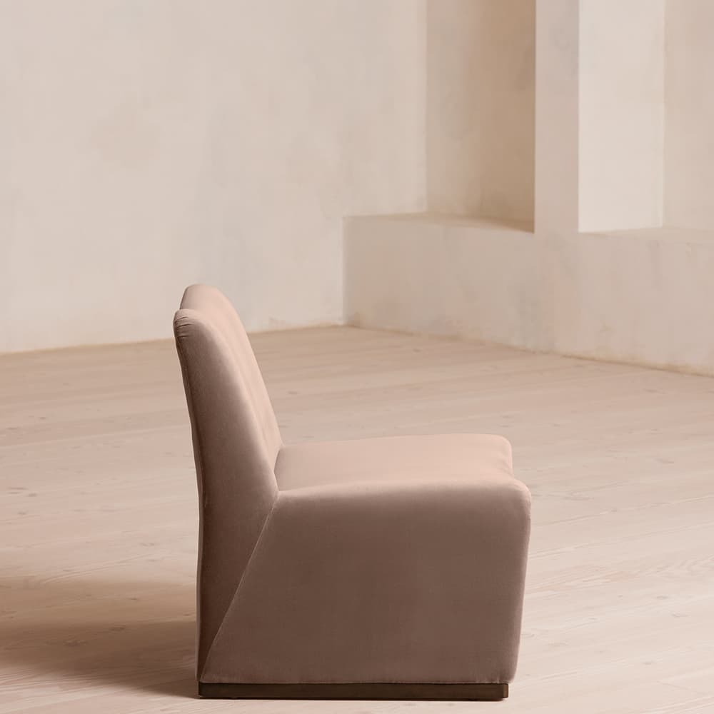 Lovett Armchair - Velvet - Taupe - Images - Image 3