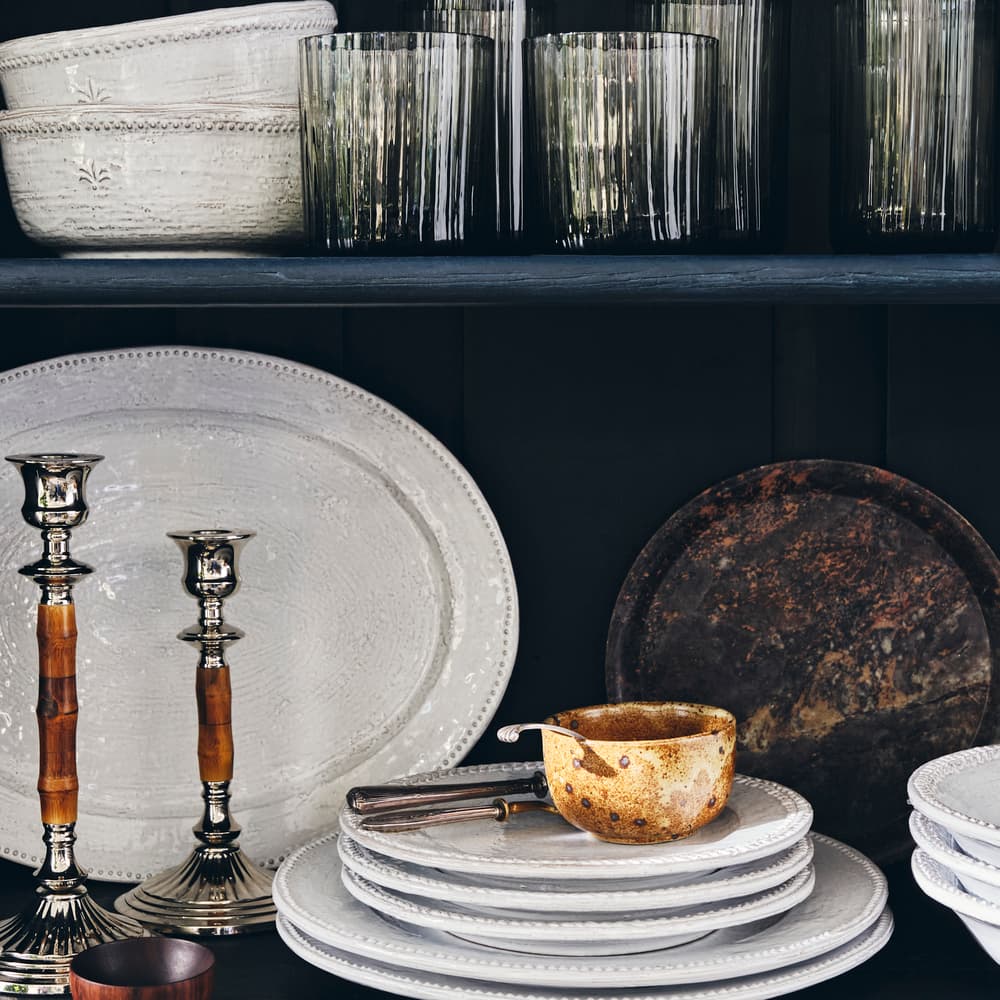 Hillcrest Oval Serving Platter - White - Lifestyle - Image 3