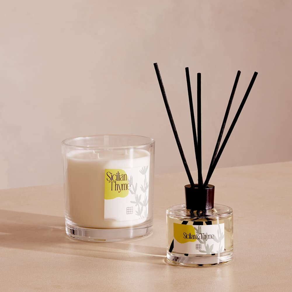 Limited Edition Bassett Sicilian Thyme Diffuser - 150ml - Lifestyle - Image 3