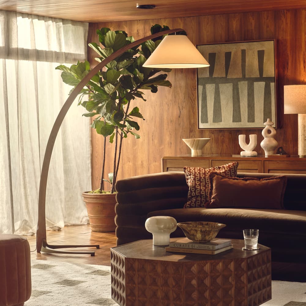 Spencer Arc Floor Lamp - US - Lifestyle - Image 3