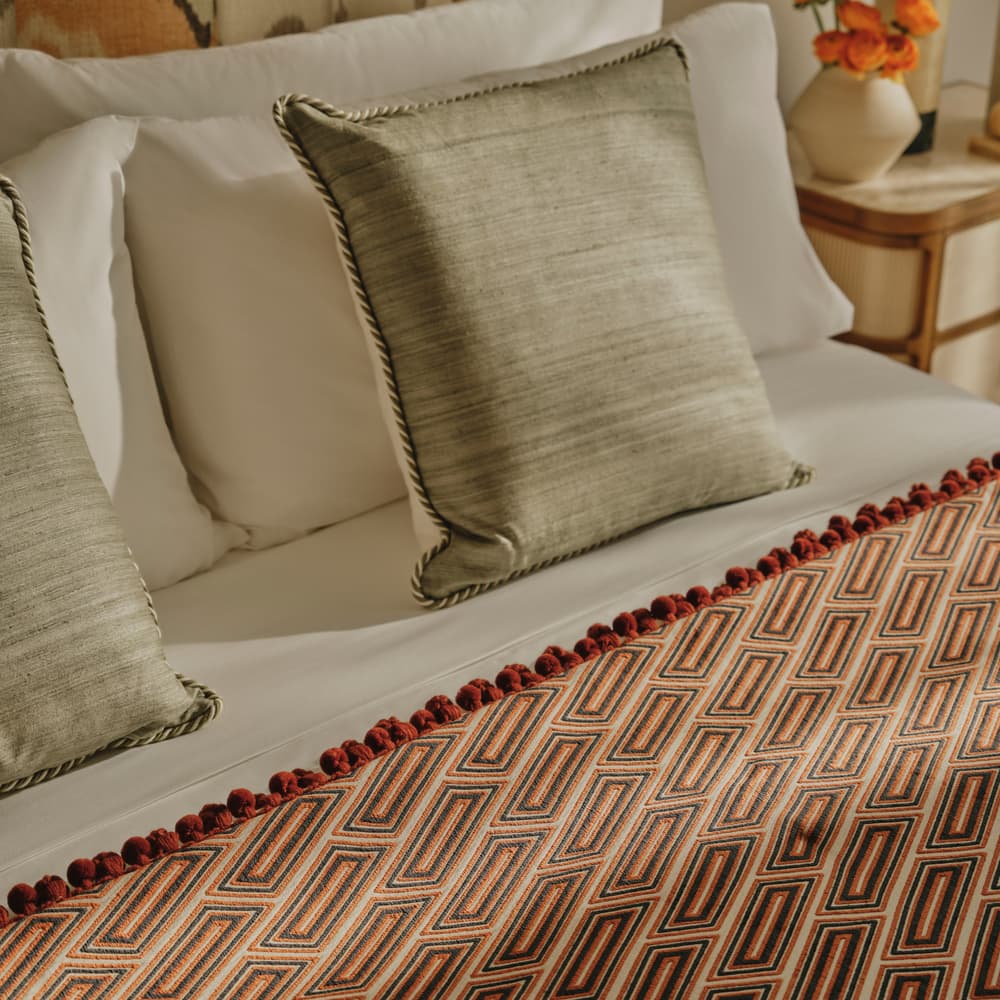 Vende Bedspread - Rust - 130 x 290cm - Lifestyle - Image 3
