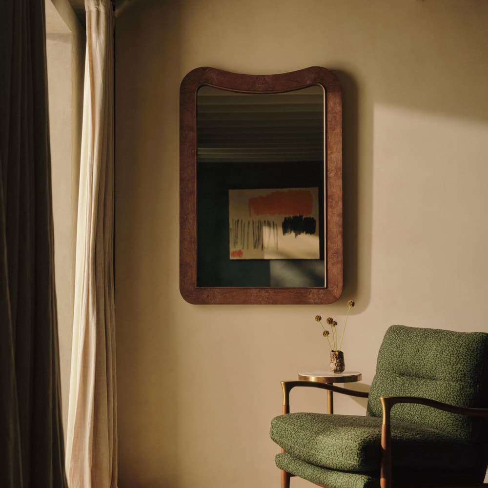 Theodore Armchair - Boucle Jacquard - Marine  - US - Lifestyle - Image 3