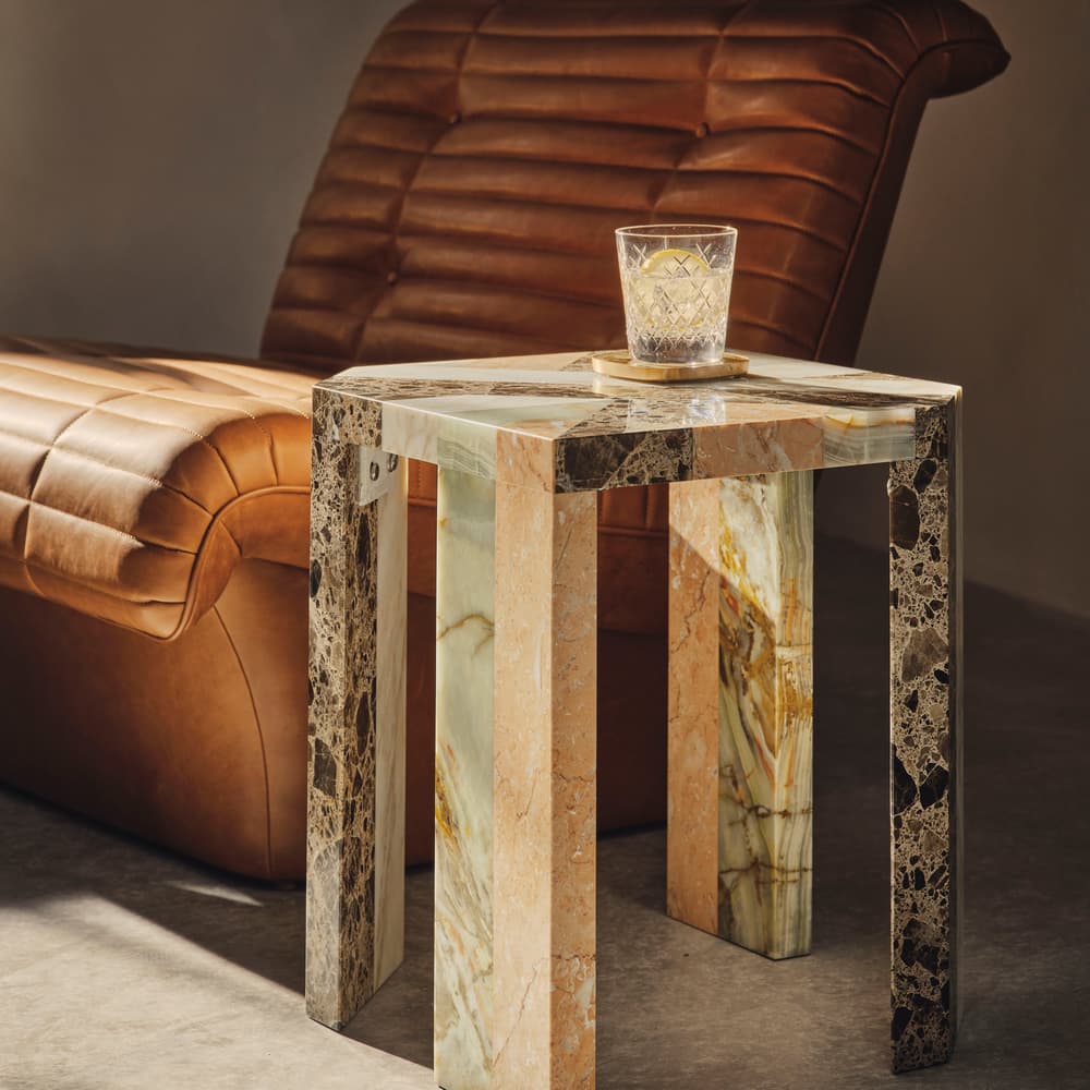 Ewan Armchair - Leather - Chestnut - US - Lifestyle - Image 3