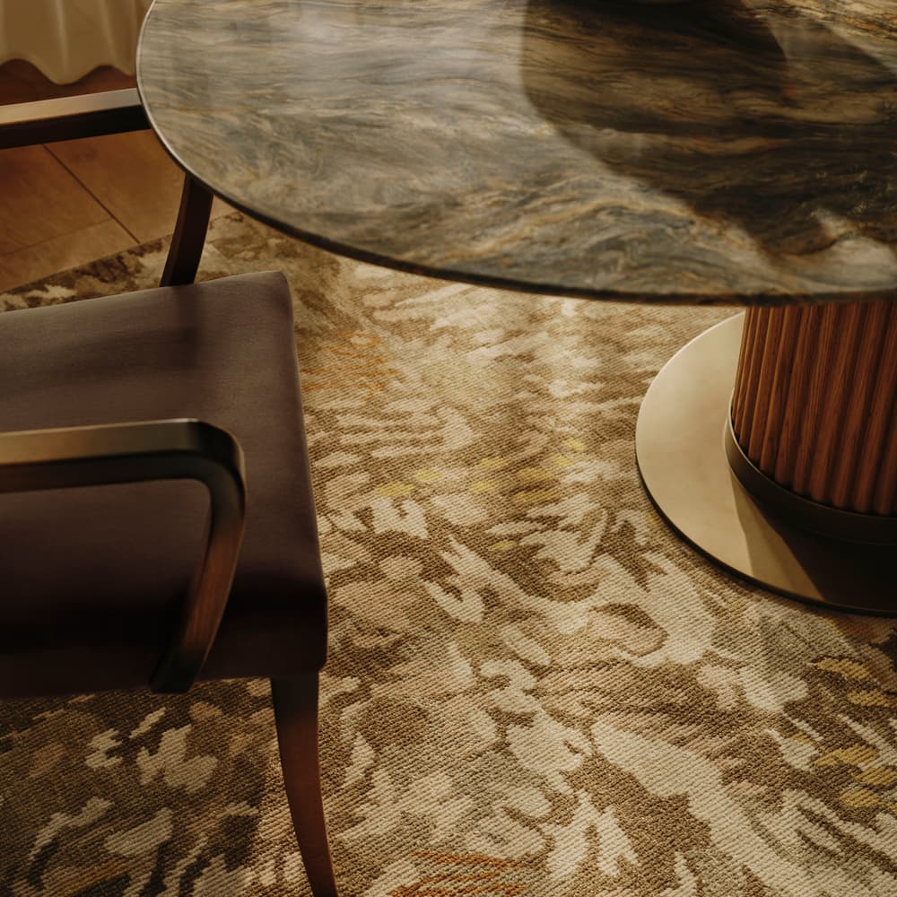 Murcell Oval Dining Table - Blue Quartzite - Lifestyle - Image 3