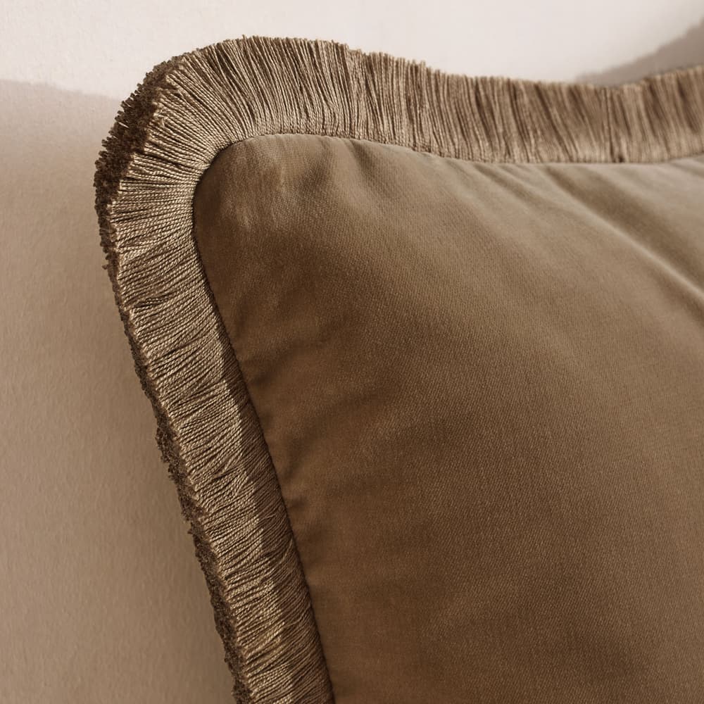 Margeaux Large Square Cushion - Truffle - UK - Images - Image 3