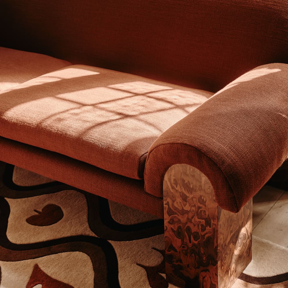 Jenkins Sofa - Wool Linen - Conker - US - Lifestyle - Image 3