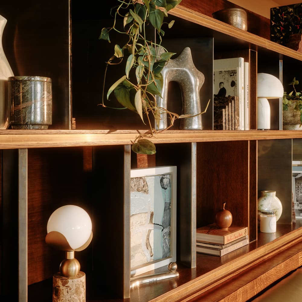 Lola Bookends - Dark Emperador Marble - Lifestyle - Image 3