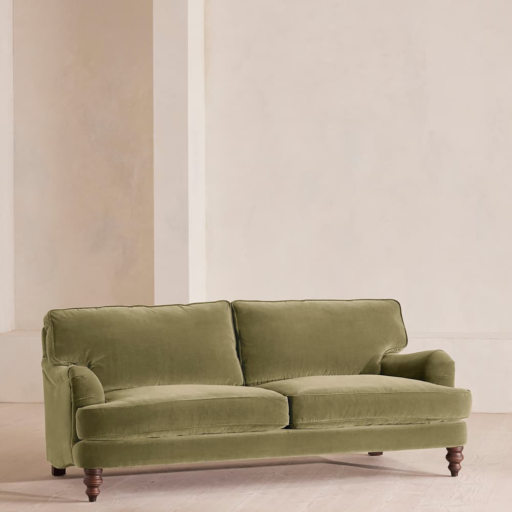 Arundel Three Seater Sofa - Velvet Lichen - Listing - Image 3