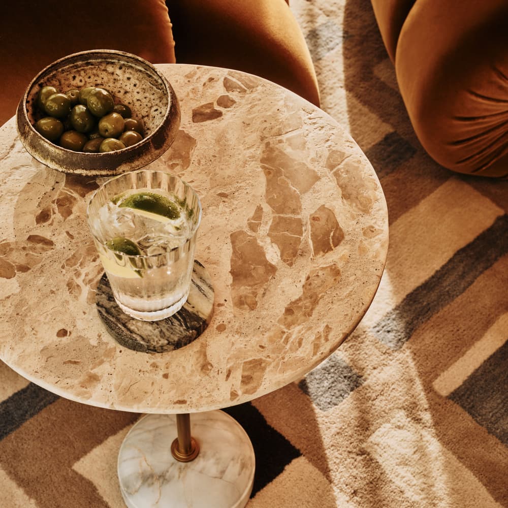 Hanson Coasters - Calacutta Viola Marble - Lifestyle - Image 3