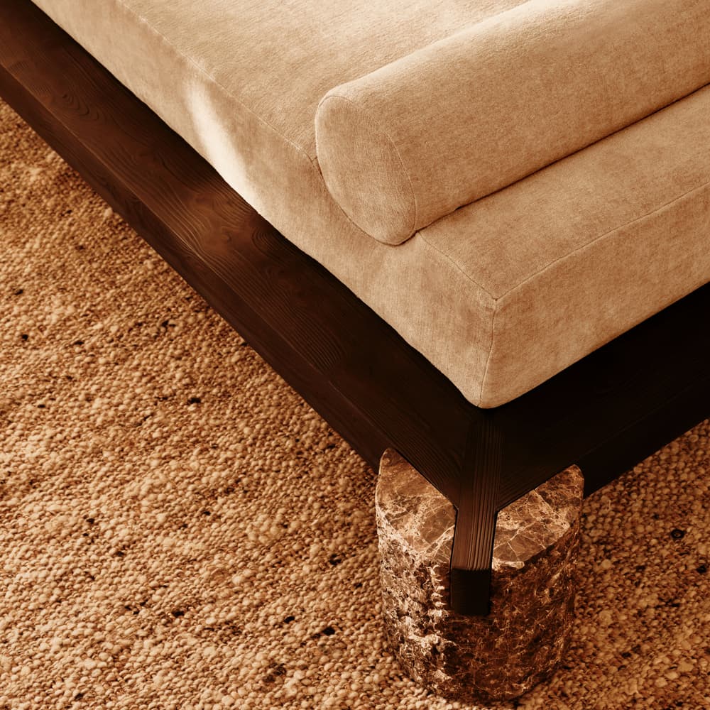 Torren Daybed - Textured Linen - Natural UK - Lifestyle - Image 3