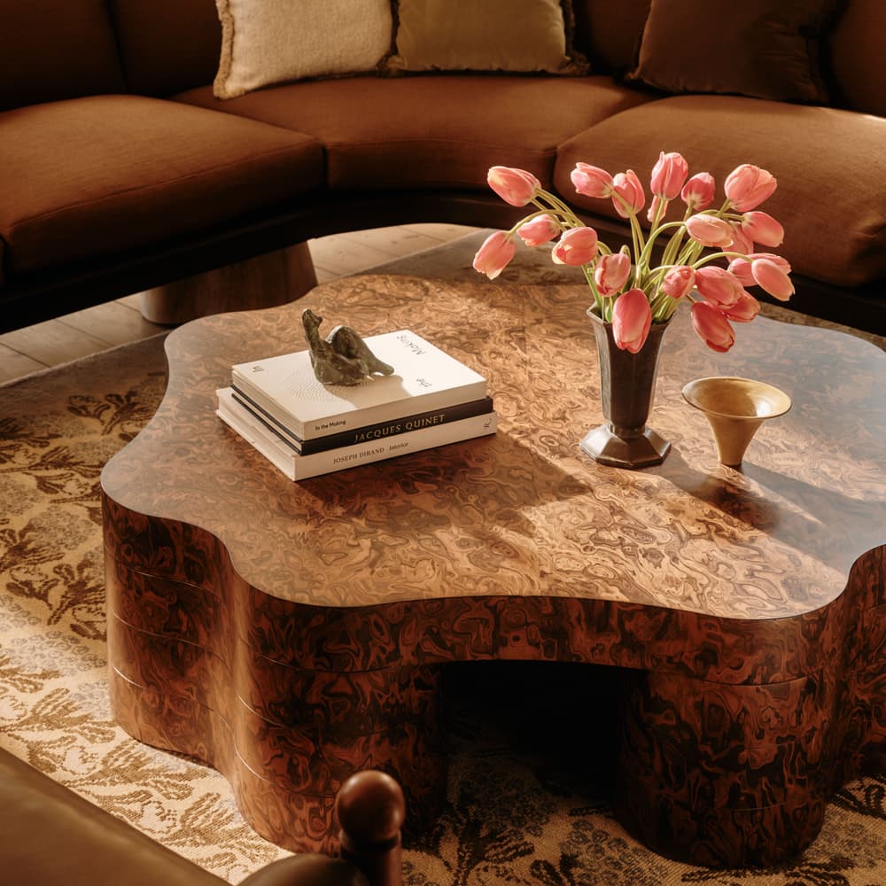 Margeaux Large Square Cushion - Chocolate - Lifestyle - Image 3