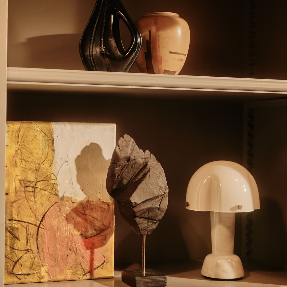 Rio Portable Lamp - Carrara Marble - Lifestyle - Image 3