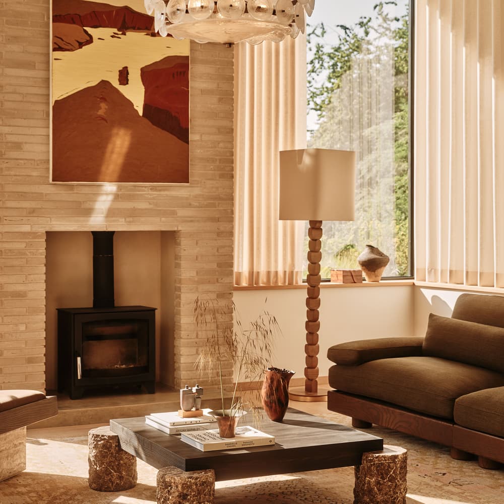Lorenzo Chandelier - Milky Glass - US - Lifestyle - Image 3
