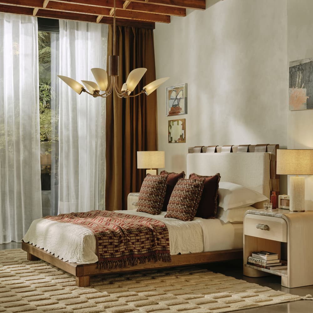 Fulton Square Cushion - Bordeaux - Lifestyle - Image 3