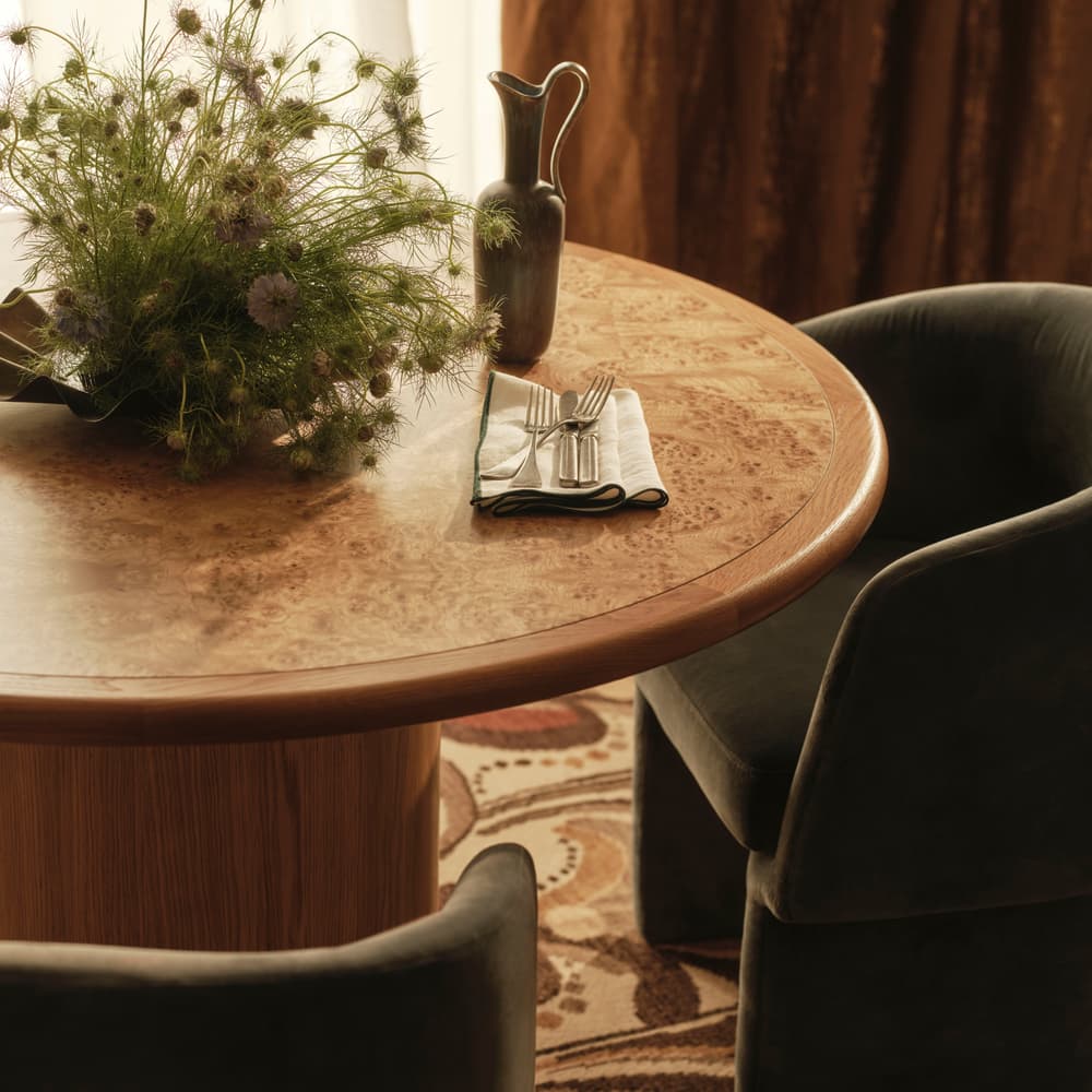 Elian Dining Table - Dark - Lifestyle - Image 3