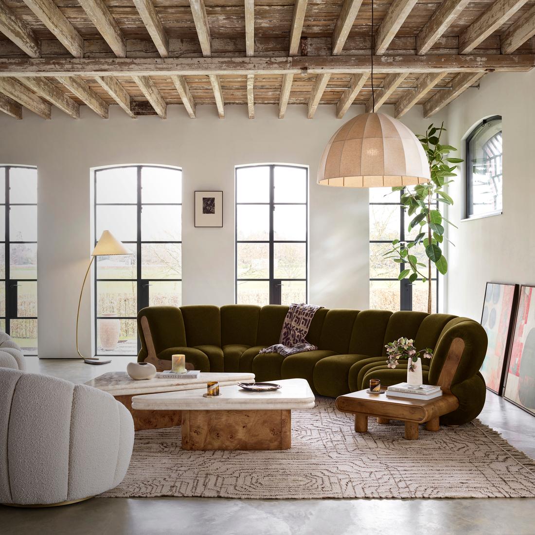A sociable living room