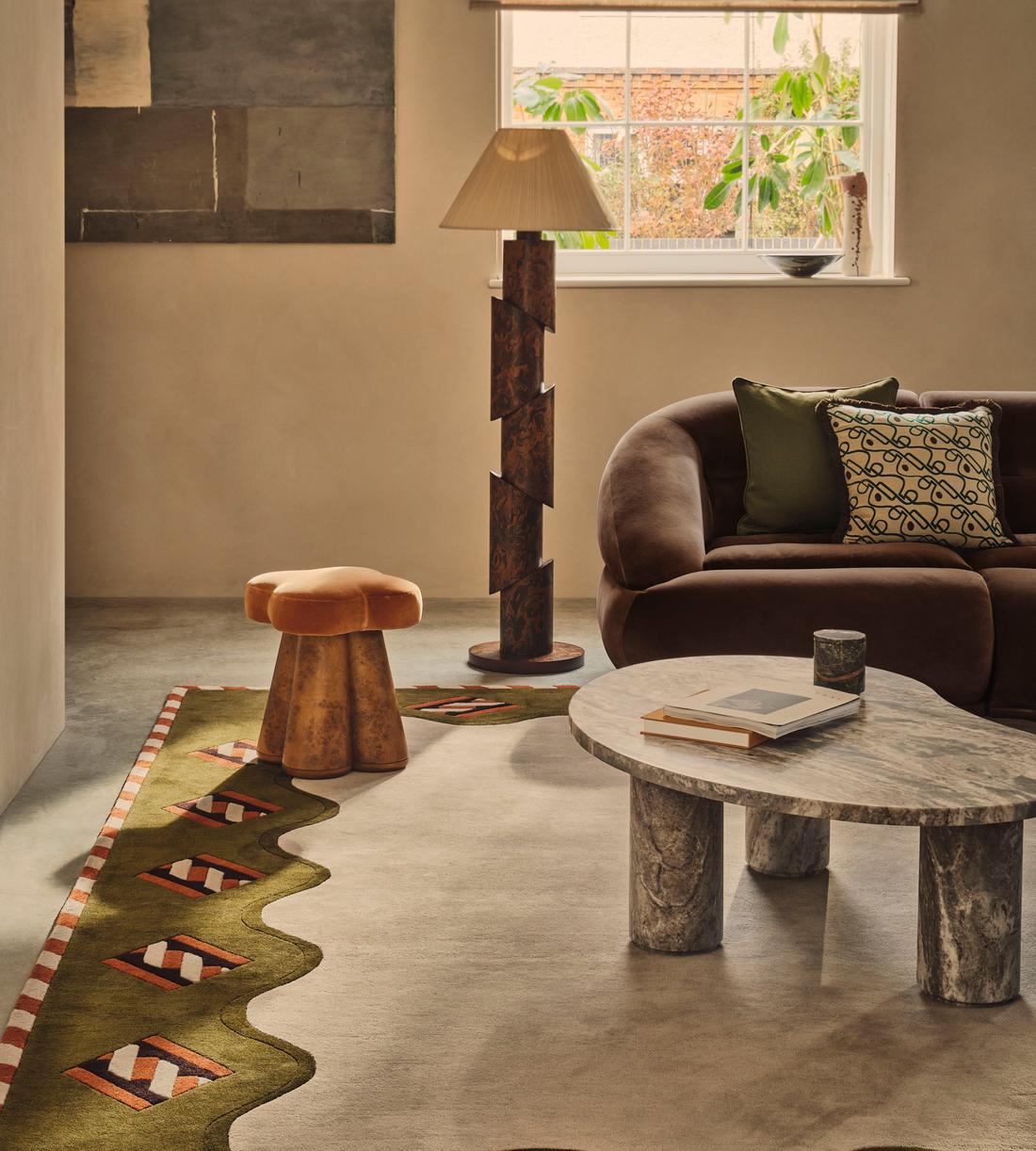 Franco Floor Lamp - Abstract Burl - US - Lifestyle - Image 2