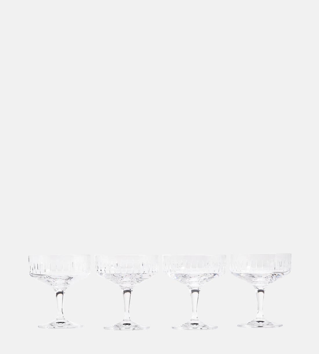 Roebling Cut Crystal Coupe - Set of Four - Listing - Image 1