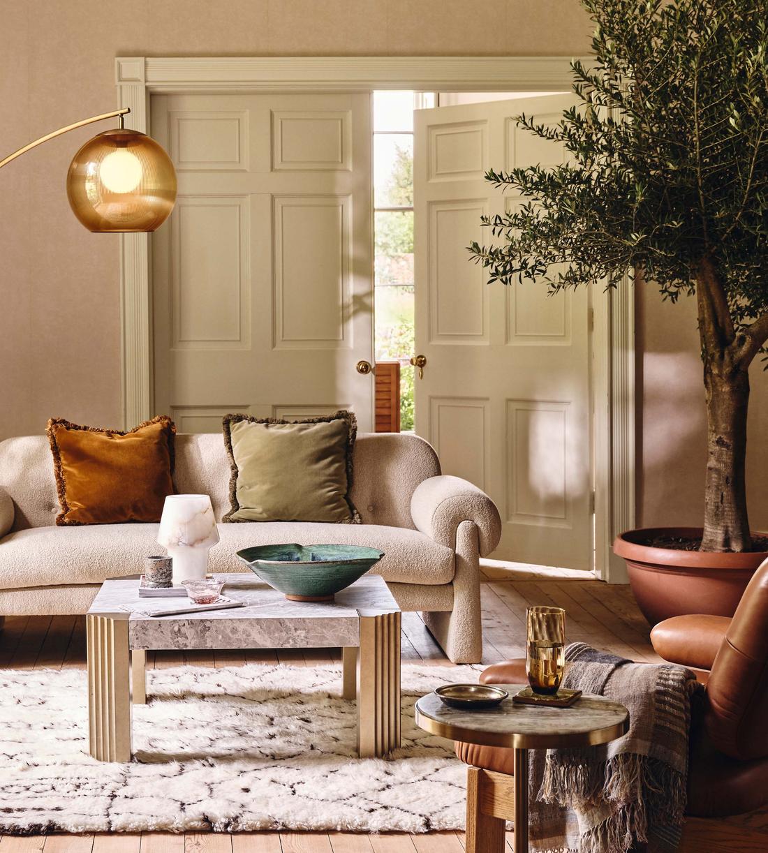 Athena Coffee Table - Grey Norway Marble - Lifestyle - Image 3