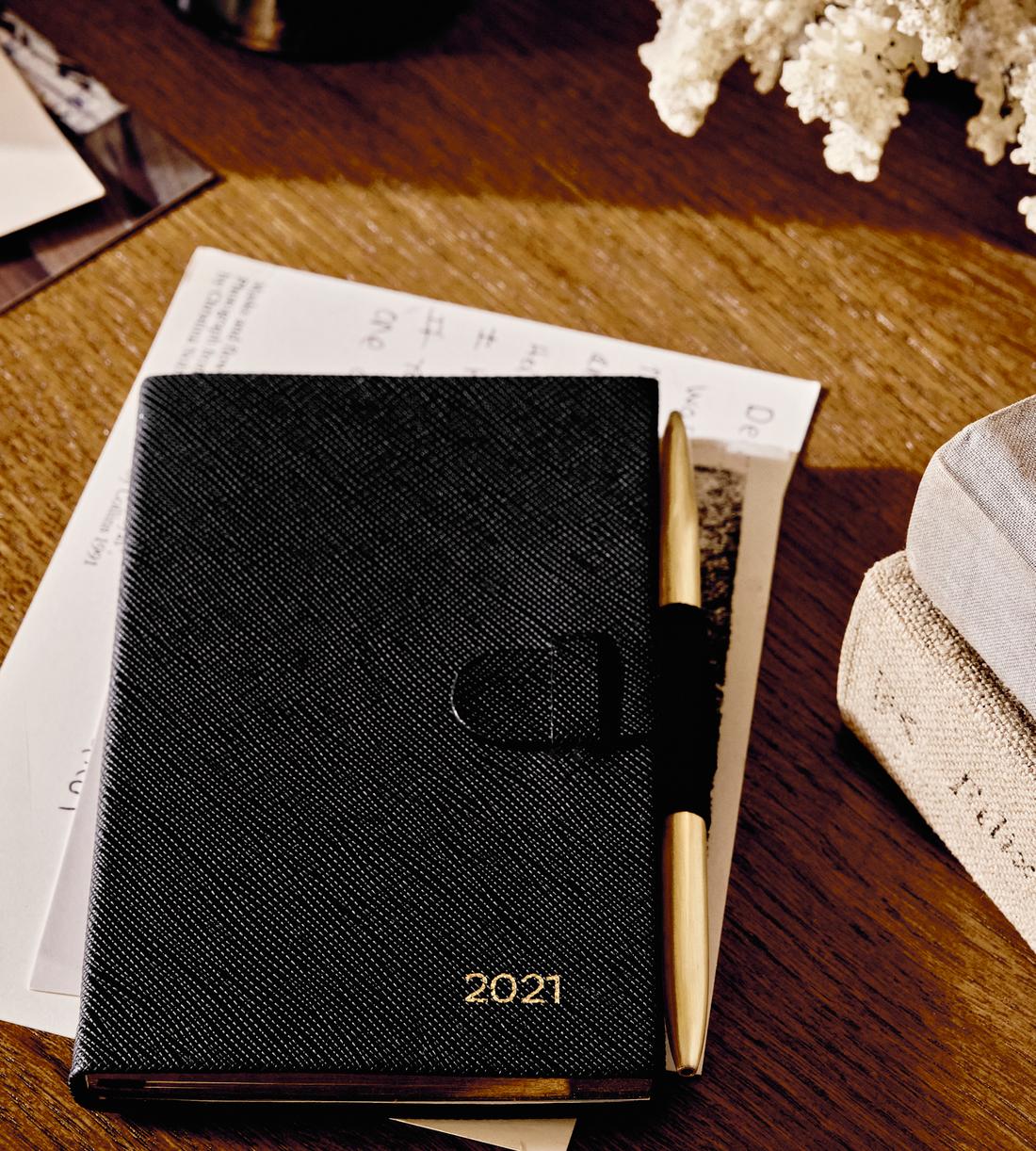 Carleton 2021 Pocket Diary - Black - Lifestyle - Image 1