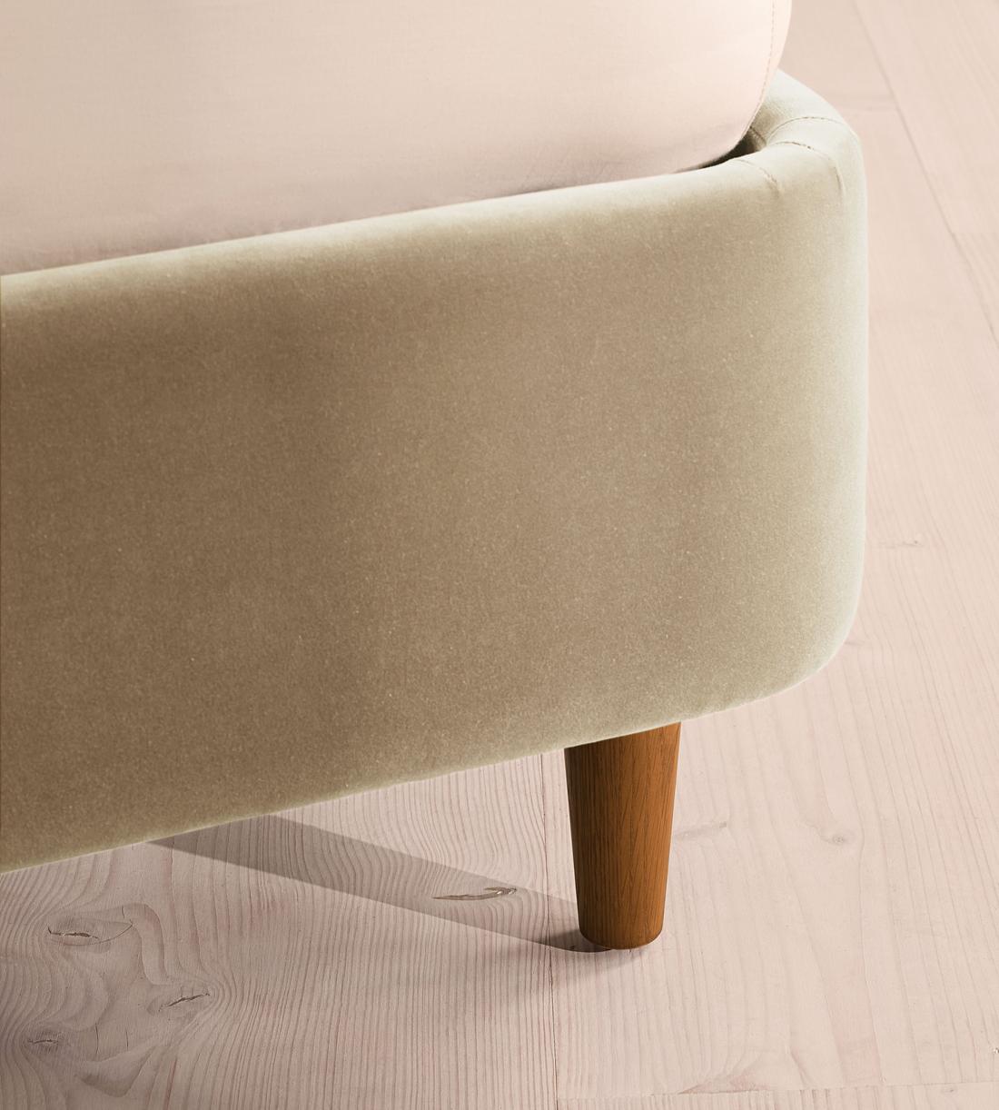Aubrey Bed - King - Velvet - Oyster - UK - Images - Image 5