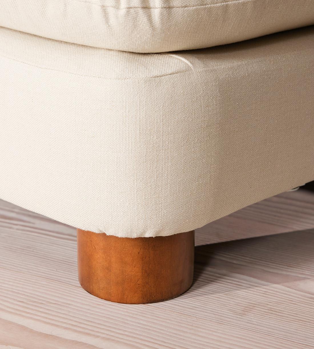 Vivienne Sectional Sofa - Armless Module - Linen - Bisque - US - Image 5