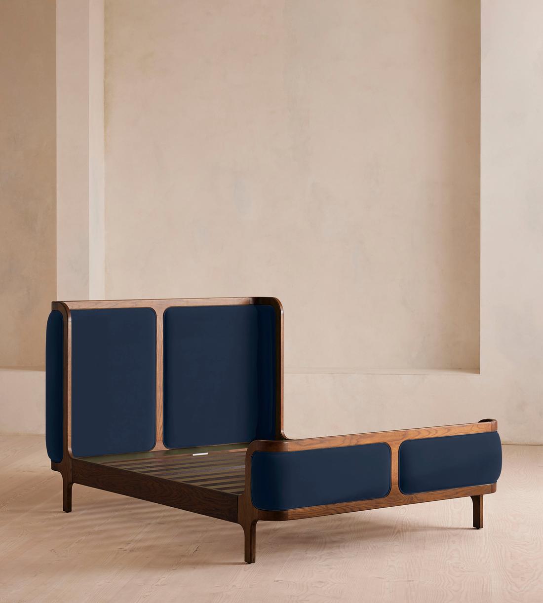 Belsa Bed - Super king - Velvet - Royal Blue - Images - Image 3