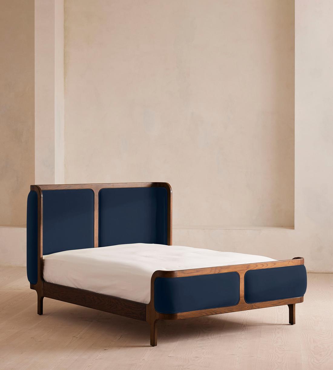 Belsa Bed - Super king - Velvet - Royal Blue - Listing - Image 1