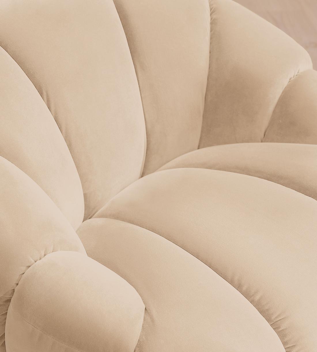 Garret Armchair - Velvet - Porcelain - Images - Image 7