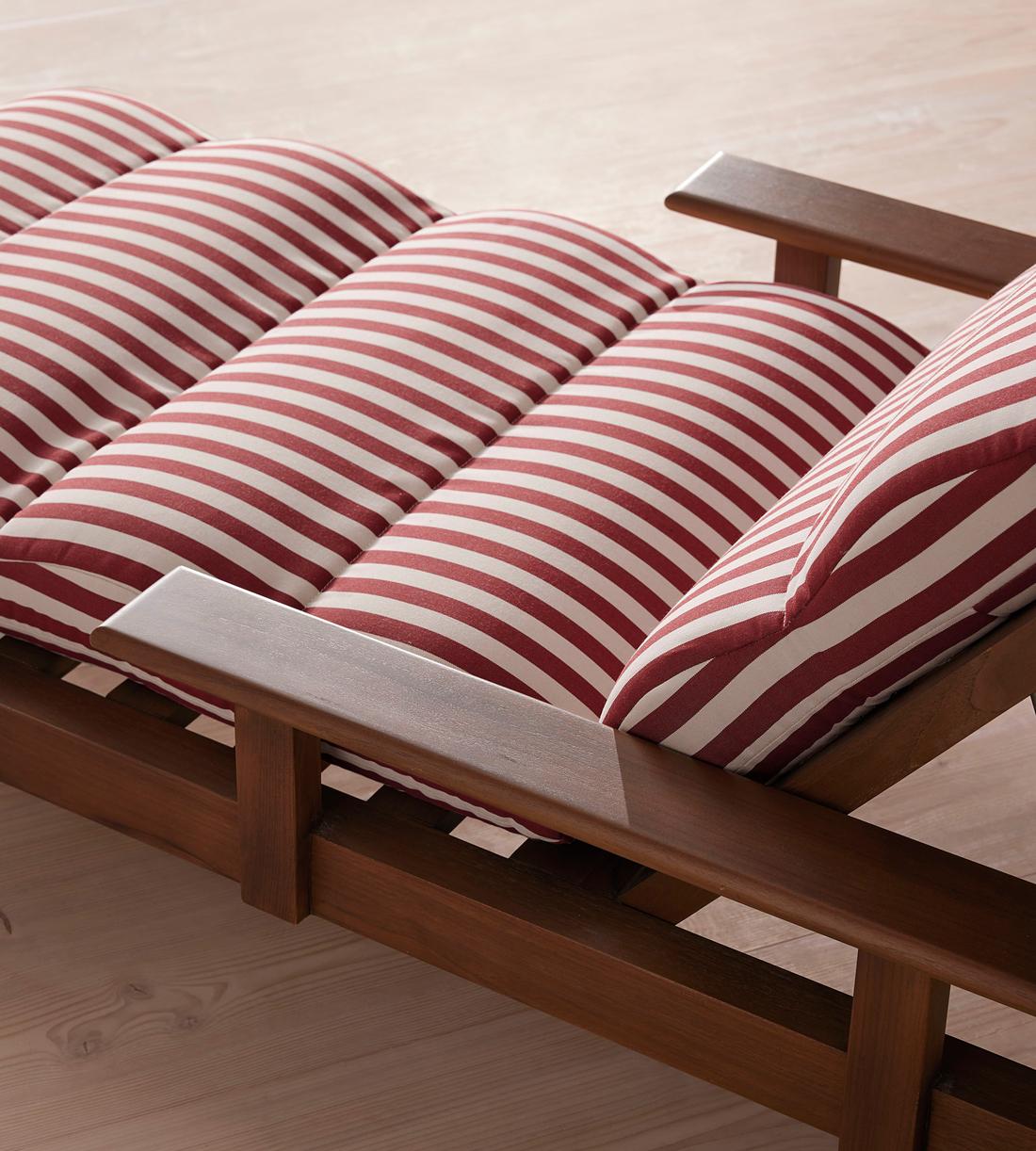 Ardingly Outdoor Sunlounger - Shoreditch House Stripe - Images - Image 5