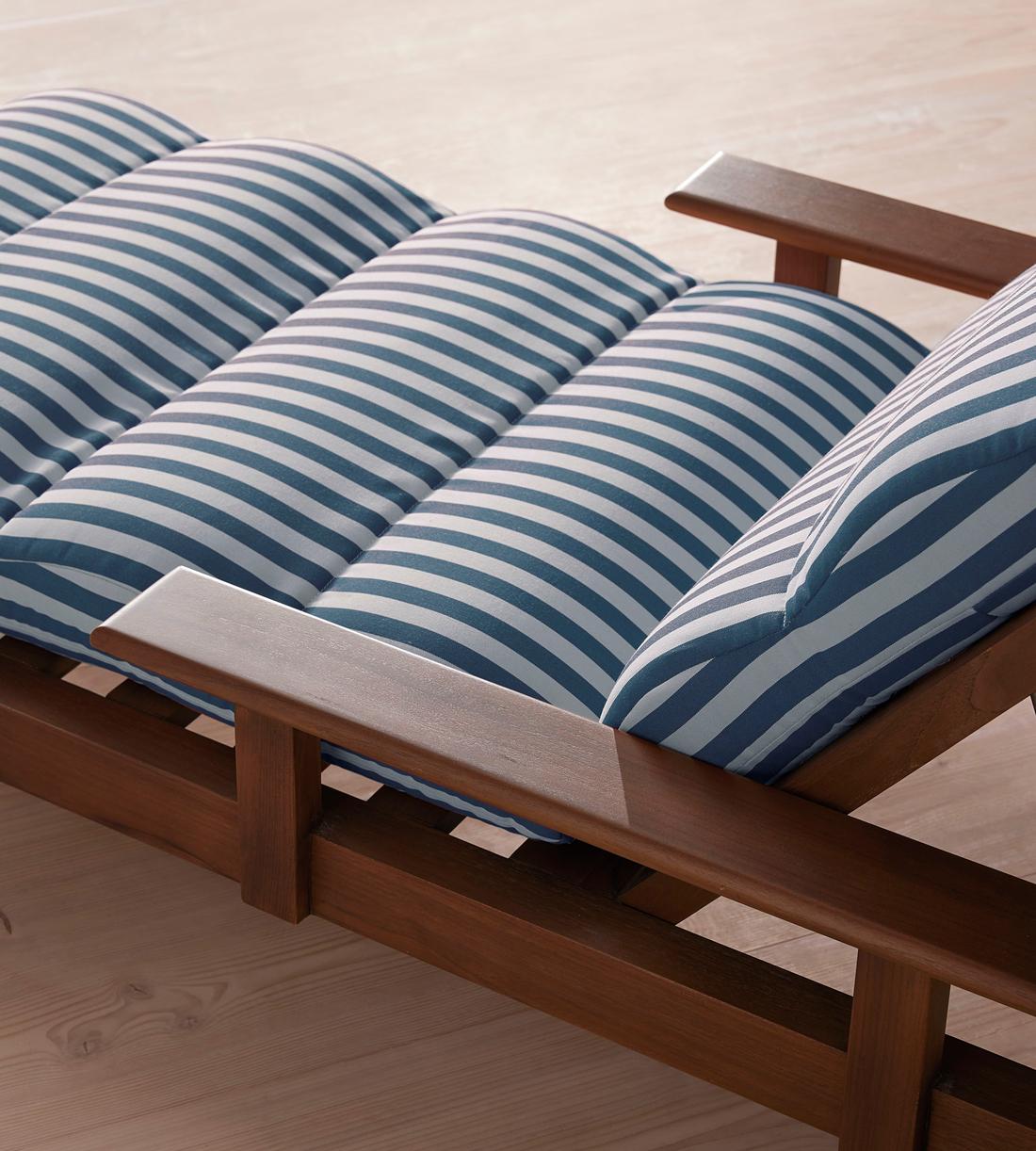 Ardingly Outdoor Sunlounger - Miami House Stripe - Images - Image 7