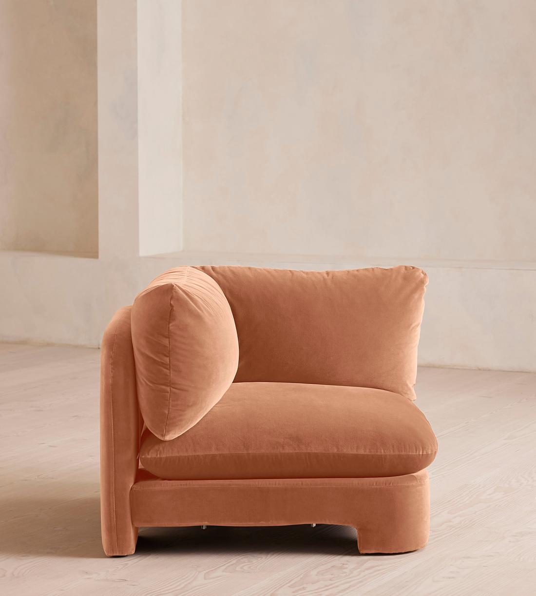 Odell Right Arm Module - Velvet - Antique Rose - Image 8