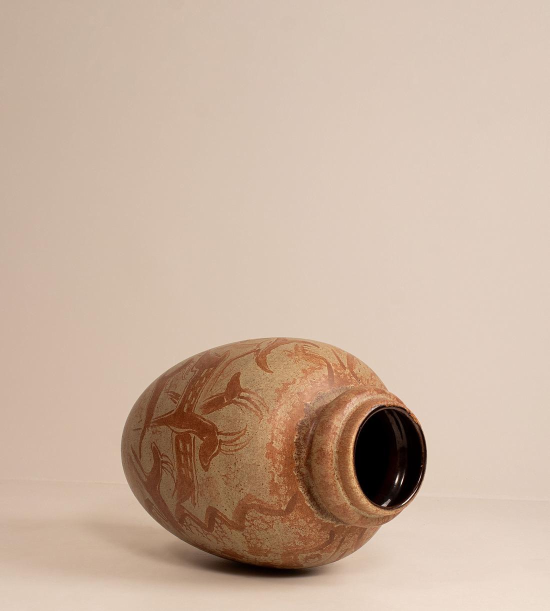Vintage Painted Vase - Ceramic - Images - Image 3