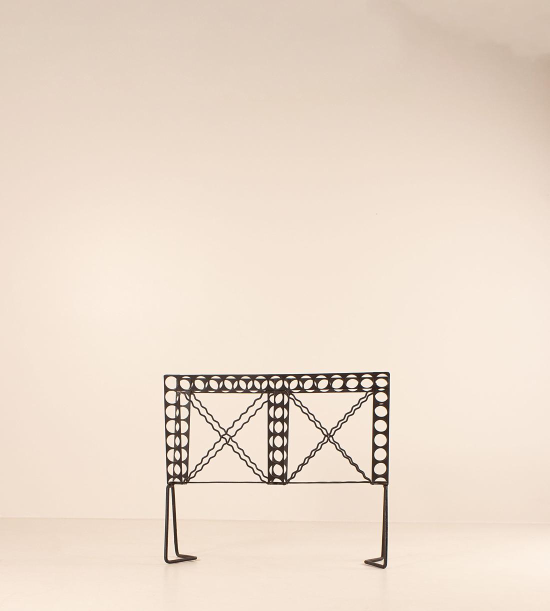 Vintage Magazine Rack - Iron - Listing - Image 2
