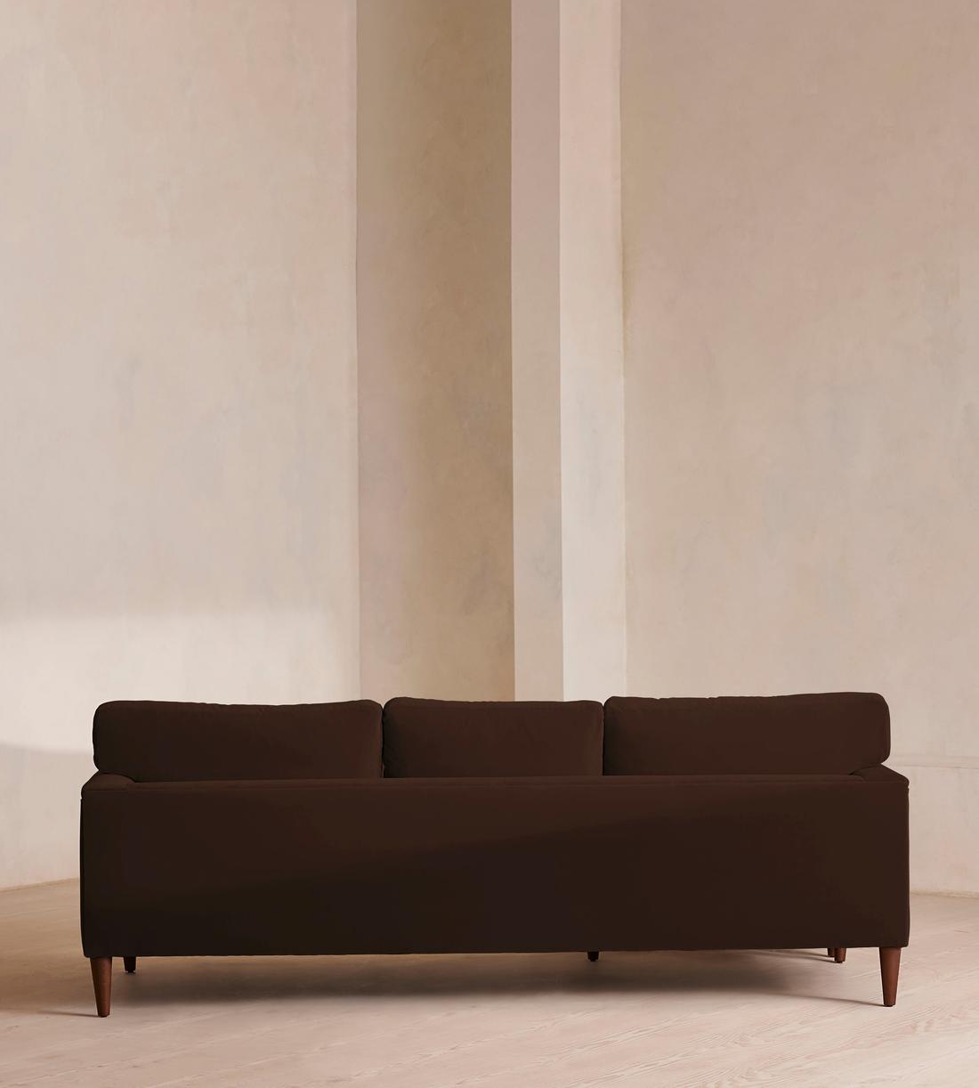 Reya Chaise-end Sofa - Velvet - Camel - Images - Image 7