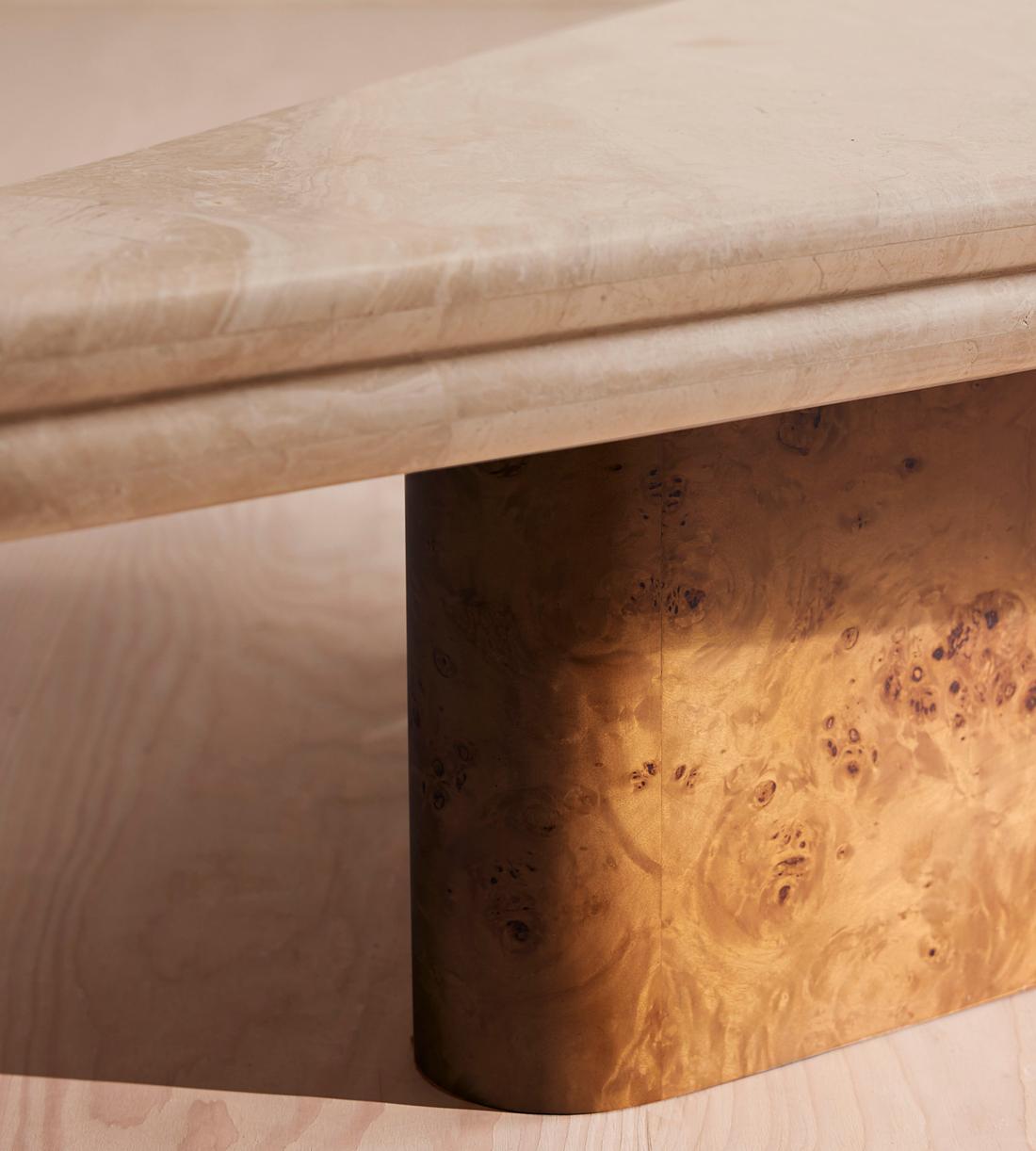 Gia Coffee Table Set - Royal Diana Marble - Images - Image 6