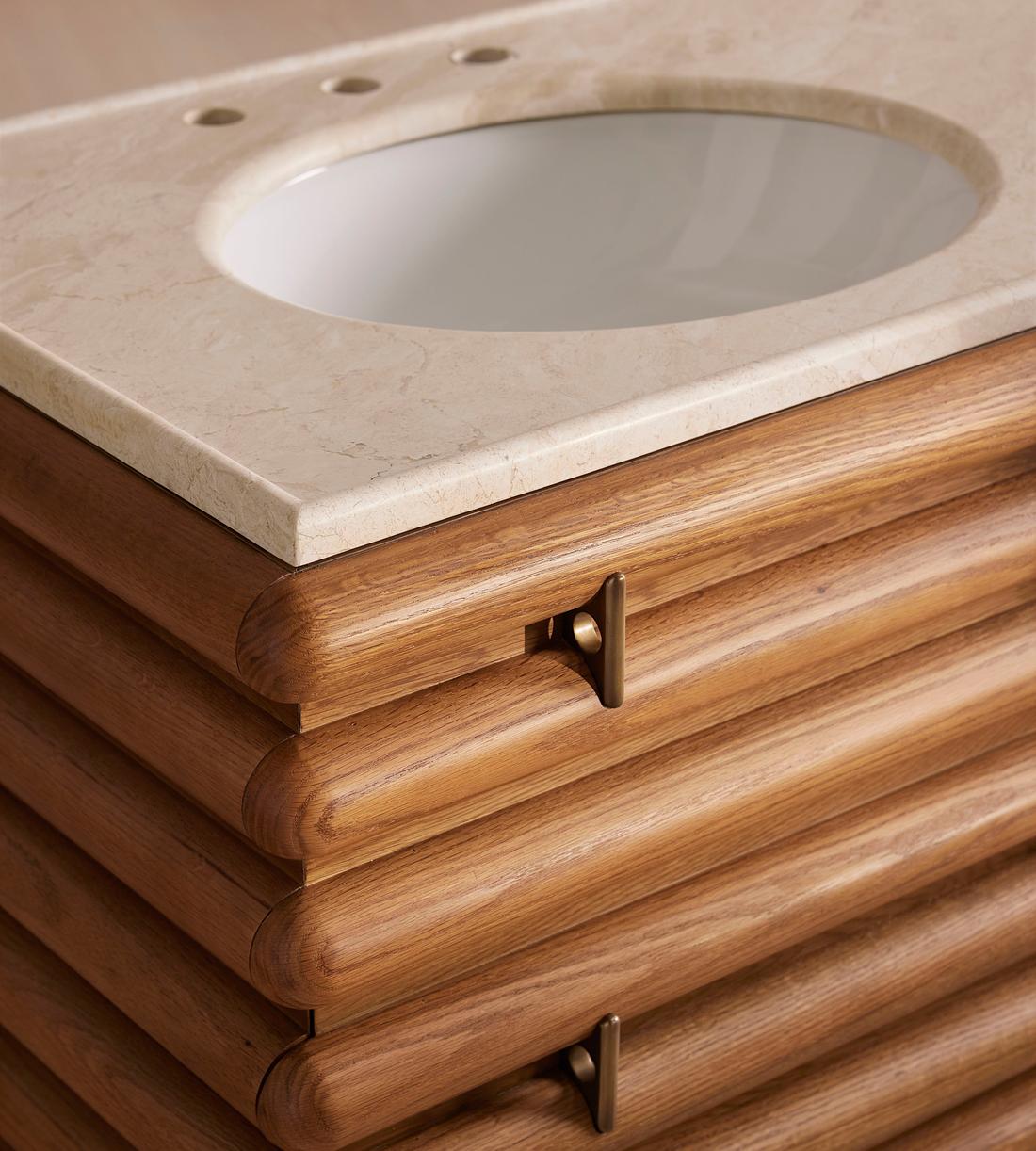 Harrison Double Vanity Unit - Royal Diana Marble - Images - Image 8