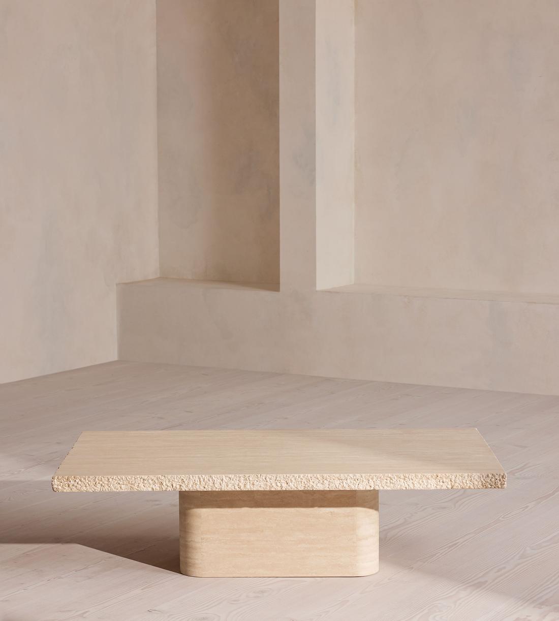Ramsey Coffee Table - Travertine - Listing - Image 3