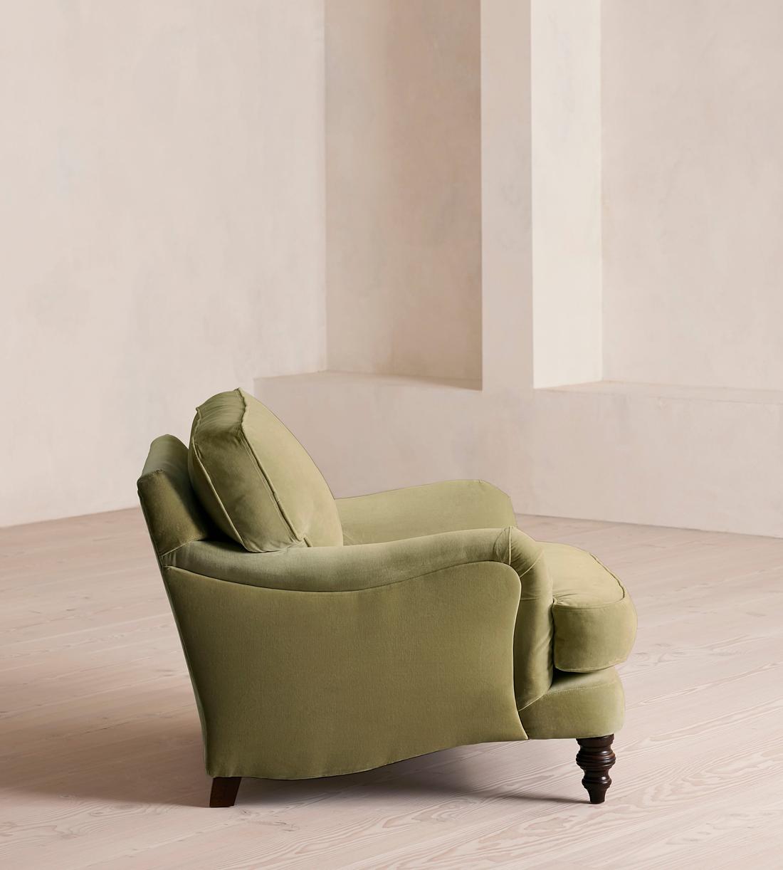 Arundel Loveseat Velvet Lichen - Images - Image 3