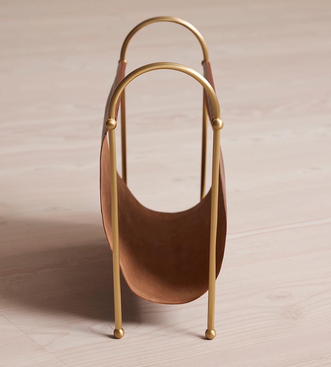 Meard Magazine Rack - Tan - Images - Image 4
