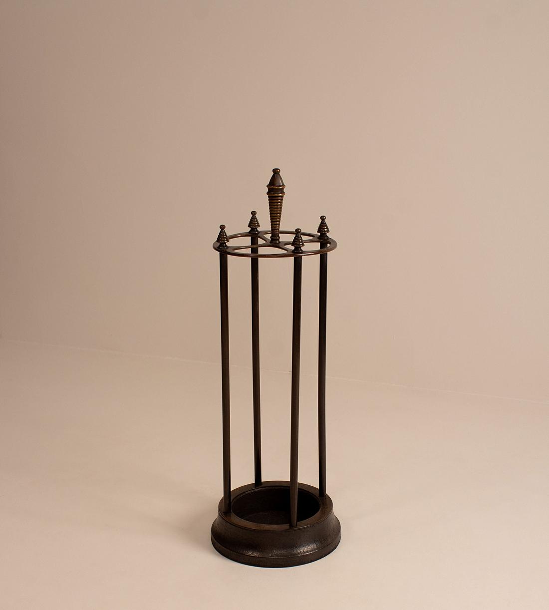Vintage Umbrella Stand - Brass - England - Images - Image 3