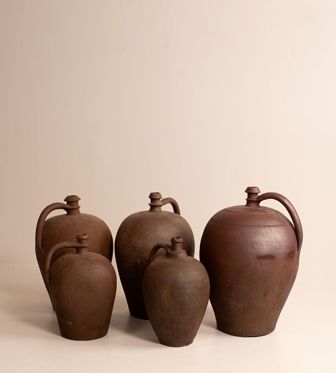 Vintage Cognac Bottles - France - Set of Five - Images - Image 5
