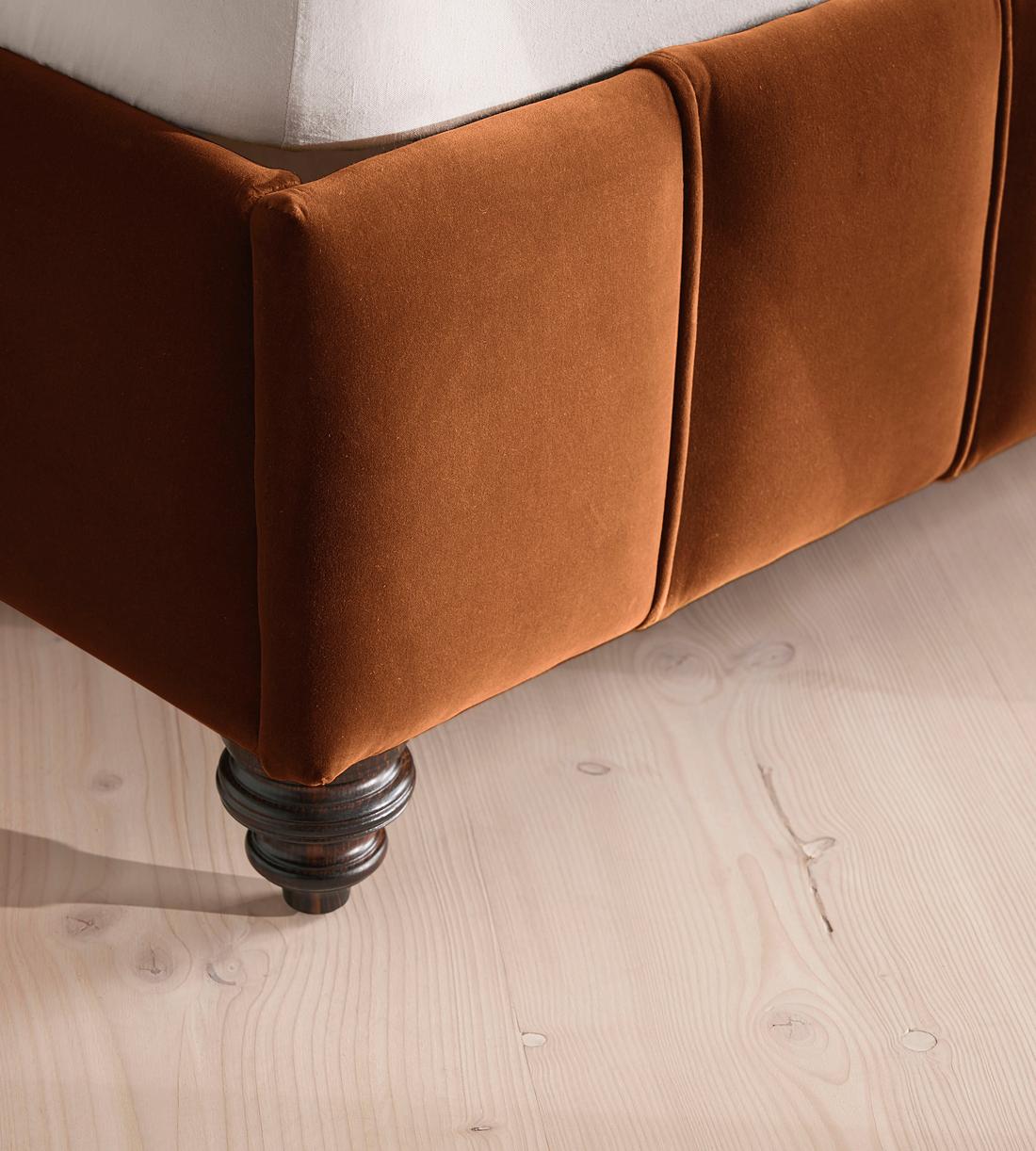 Manette Bed - King - Velvet - Cinnamon - UK - Images - Image 5
