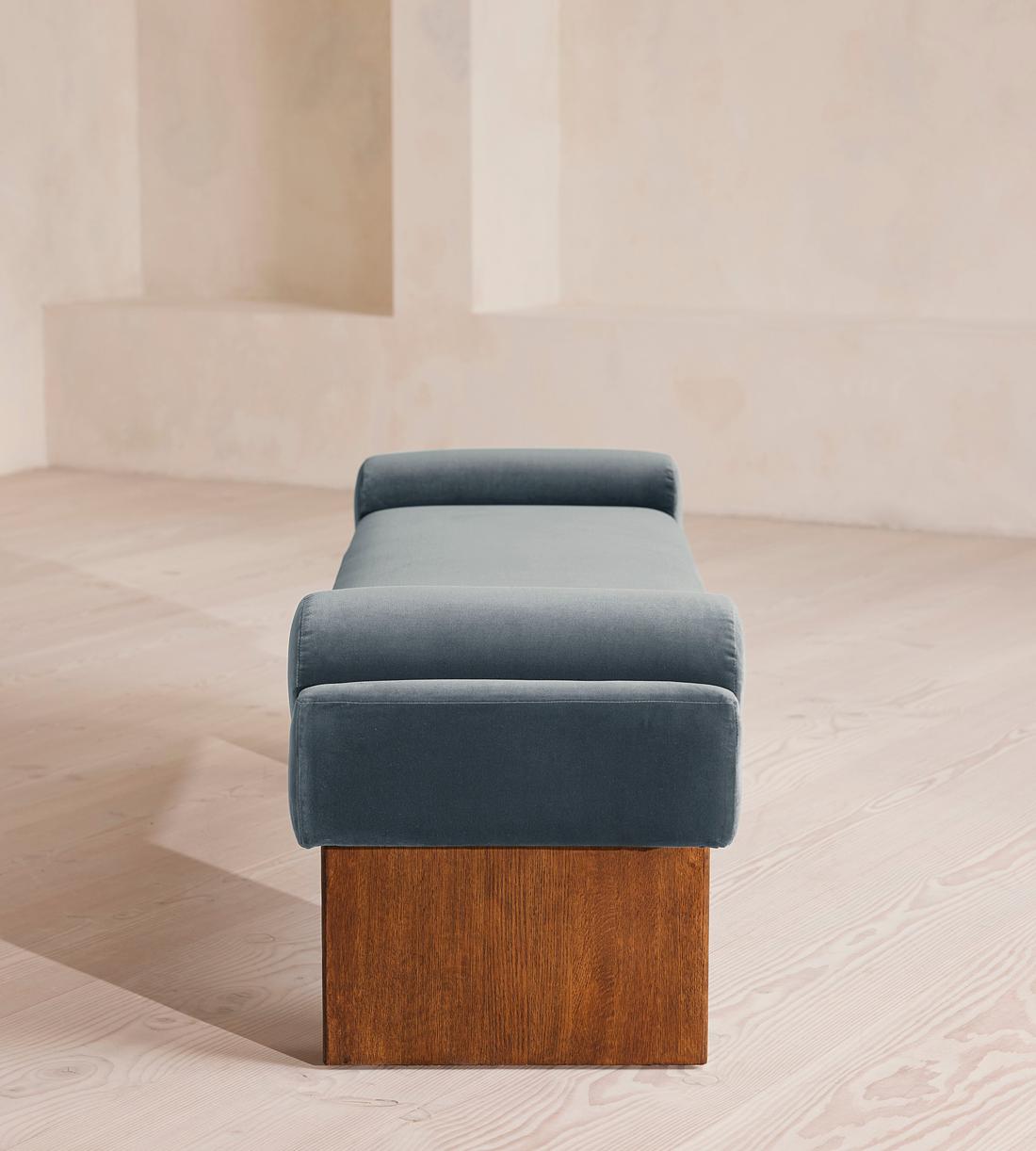 Esther Bench - Velvet - Grey Blue - UK - Images - Image 3