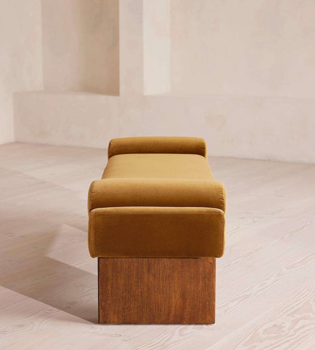 Esther Bench - Velvet - Mustard - UK - Images - Image 3