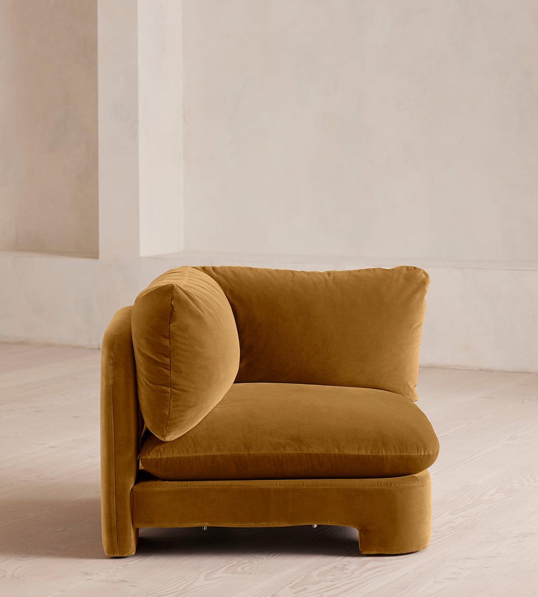 Odell Armless Module - Velvet - Mustard - US - Image 7