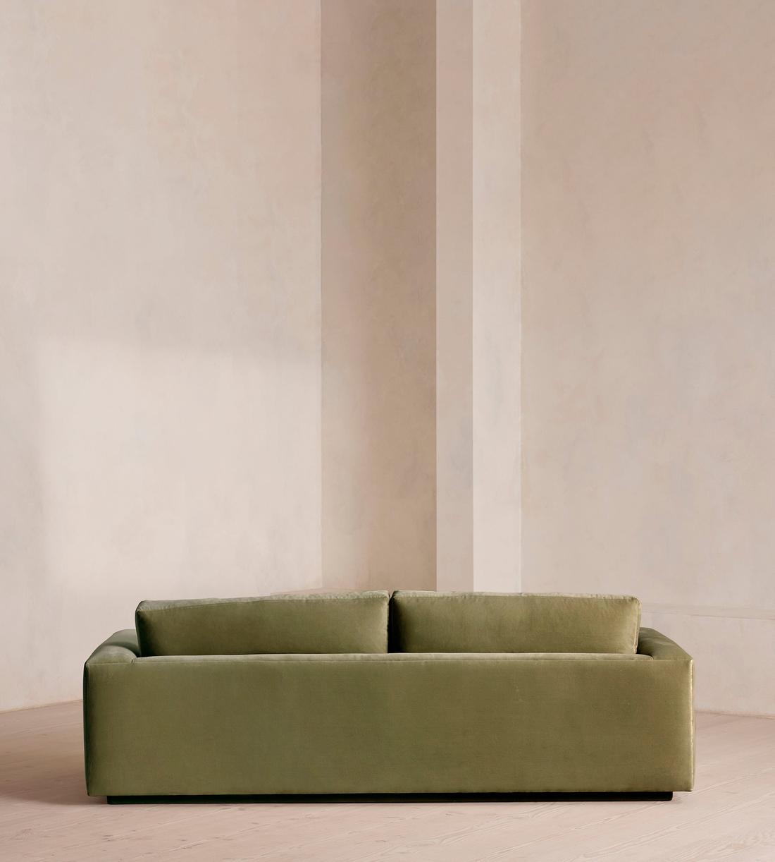 Mossley Three Seater Sofa - Velvet - Lichen - US - Images - Image 4