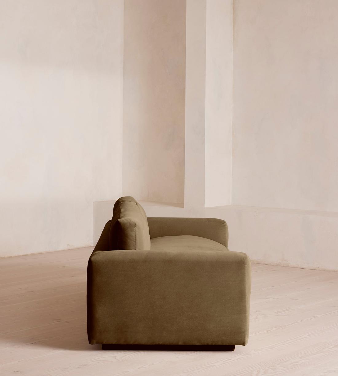 Mossley Three Seater Sofa - Velvet - Truffle - US - Images - Image 3