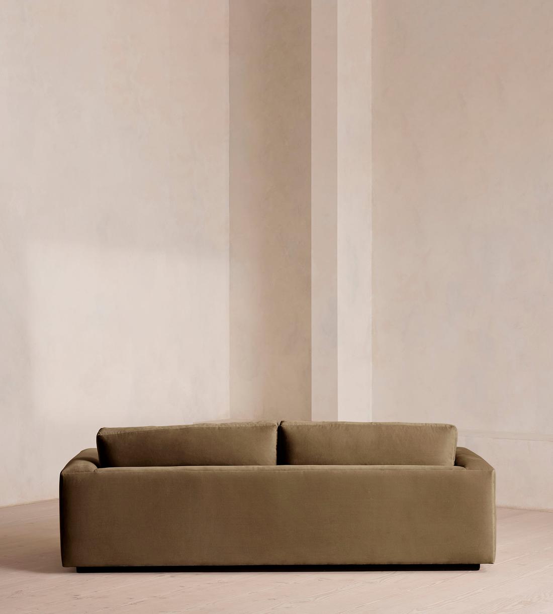 Mossley Three Seater Sofa - Velvet - Truffle - US - Images - Image 4